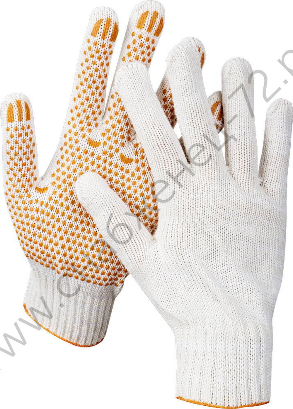 STAYER RIGID, мягкое противоскользящее покрытие, ПВХ-гель, 10 пар, размер L-XL, перчатки для тяжелых работ (11397-H10)