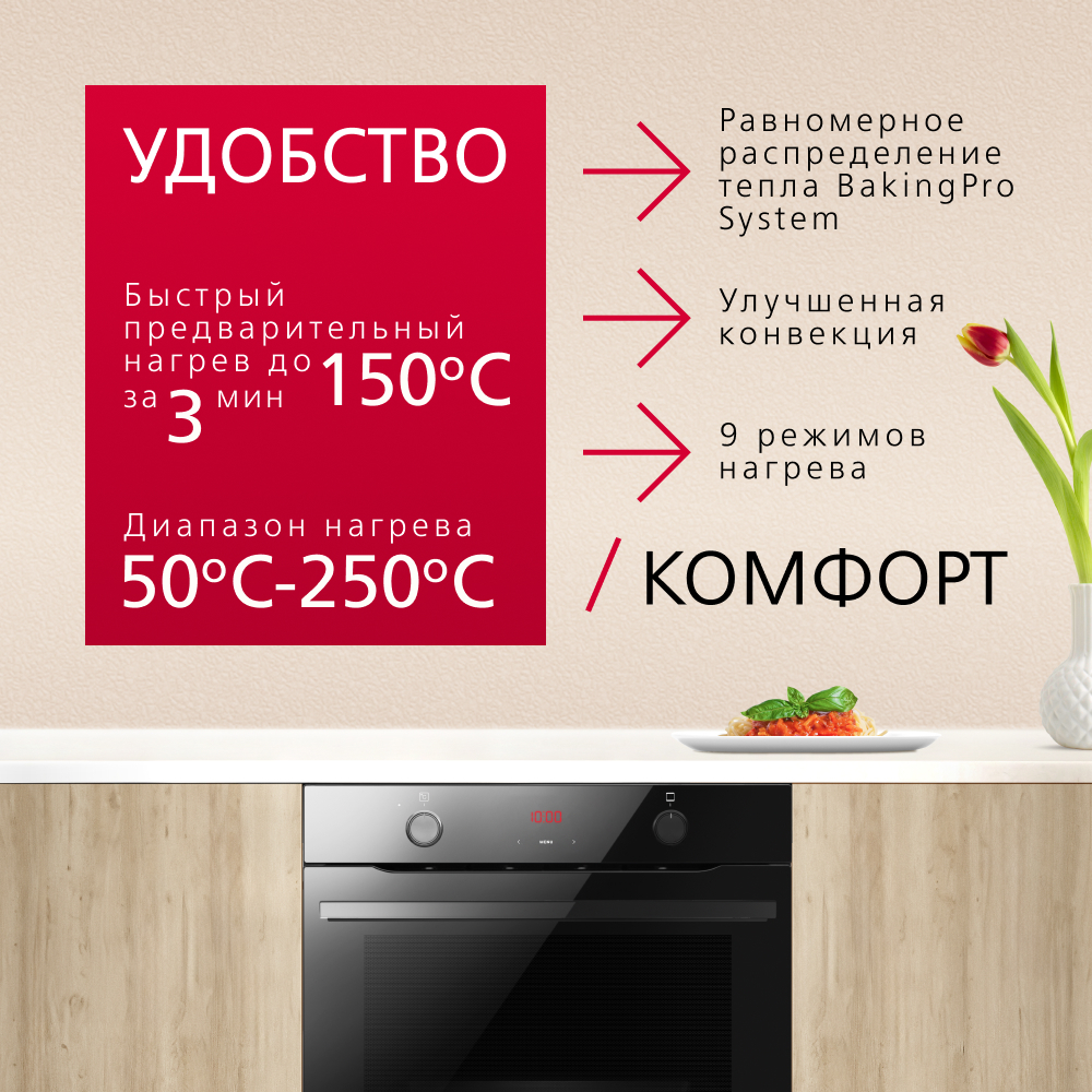 Духовой шкаф Hansa BakingPro BOES683020