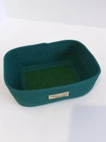 Плетеная корзина для хранения