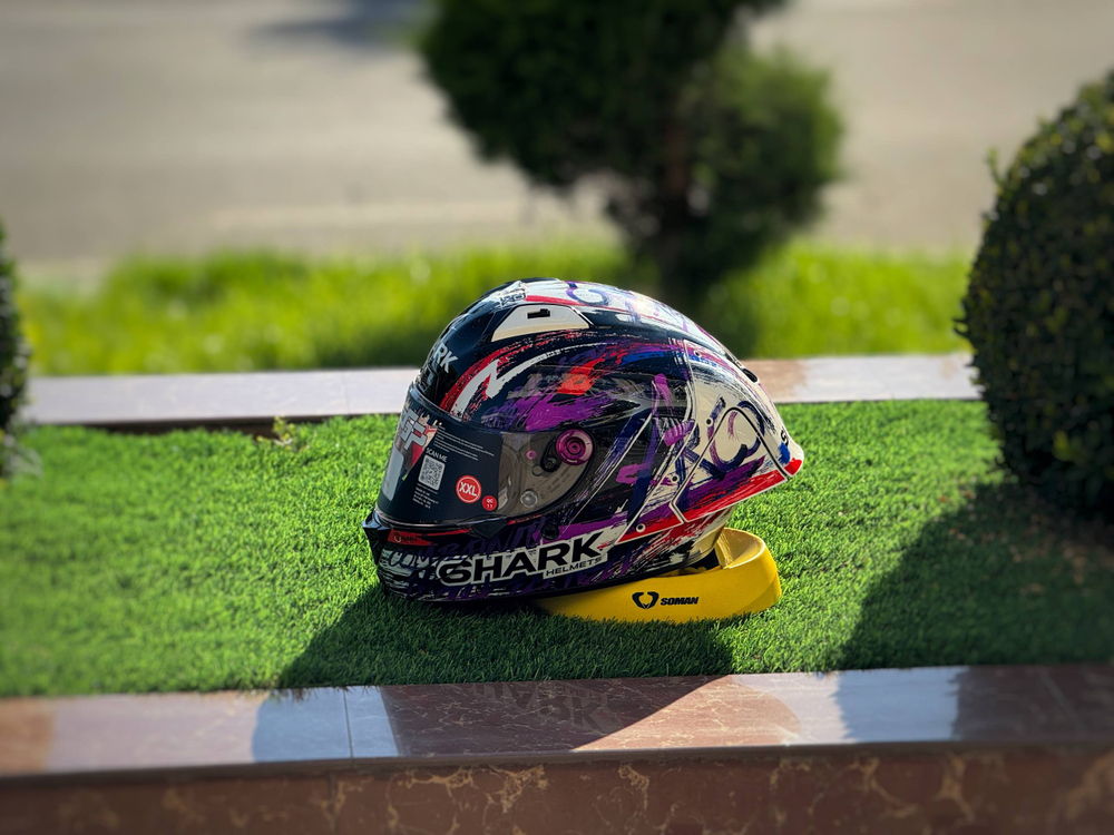 AERON GP FIM RACING #1 REPLICA ZARCO SIGNATURE Carbon White Violet