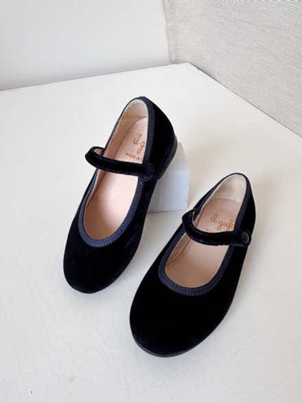 Бархатные туфли Il Gufo, 22,5