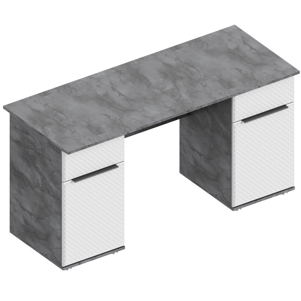 Стол письменный 2-х тумбовый МС "Лео"