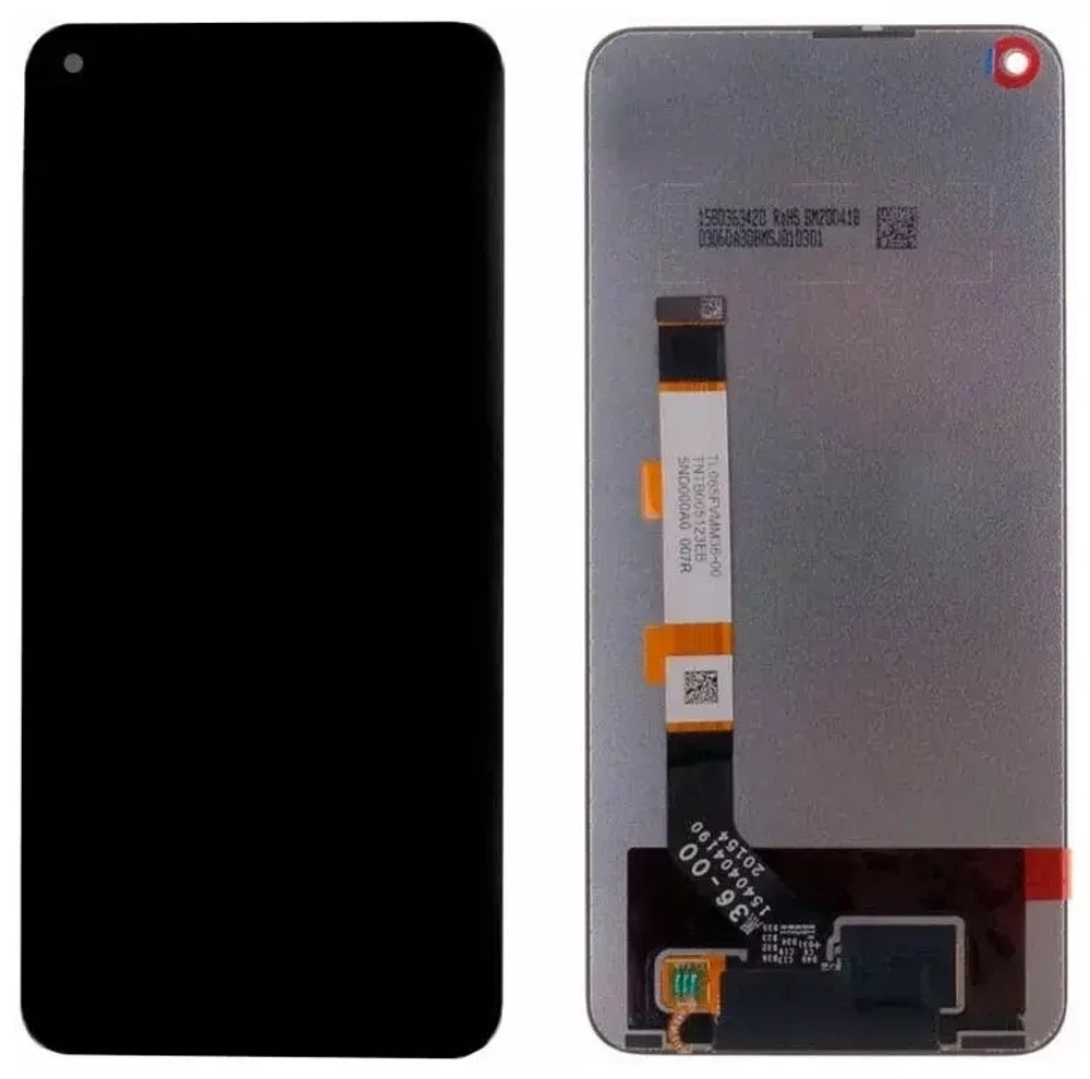 Дисплей для Xiaomi Redmi Note 9T с тачскрином Черный - Оптима