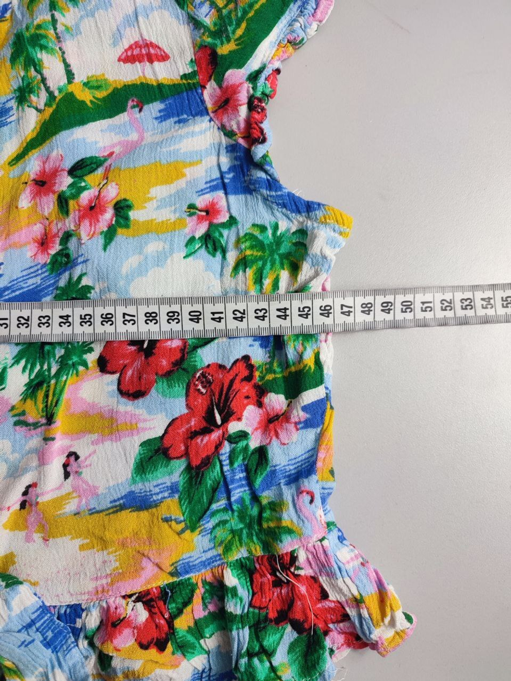 Топ Primark из вискозы летний 46 размер