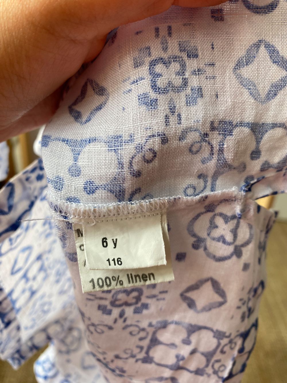 Новая льняная рубашка Arc en Ciel, 116