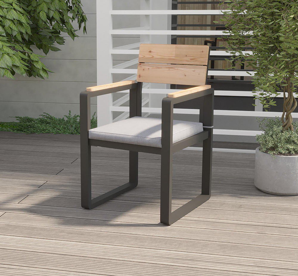 Обеденная группа из алюминия TOPA XL