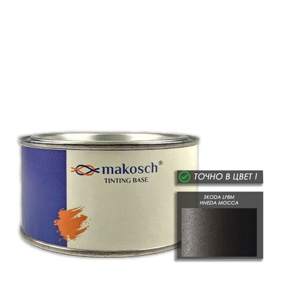 Автоэмаль makosch/SKODA LF8M, Базовая эмаль, коричневый, перламутр, 200мл.
