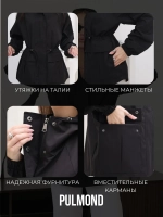 Ветровка удлиненная с капюшоном