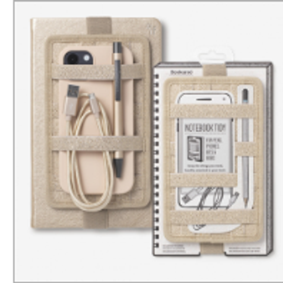 Bookaroo Notebook Tidy - Gold