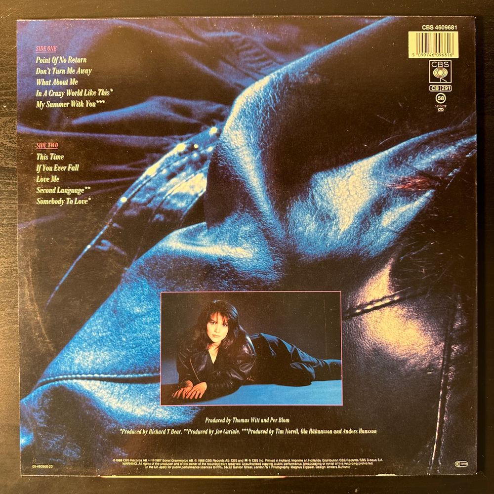 Tone Norum - This Time… (Скандинавия 1988г.)