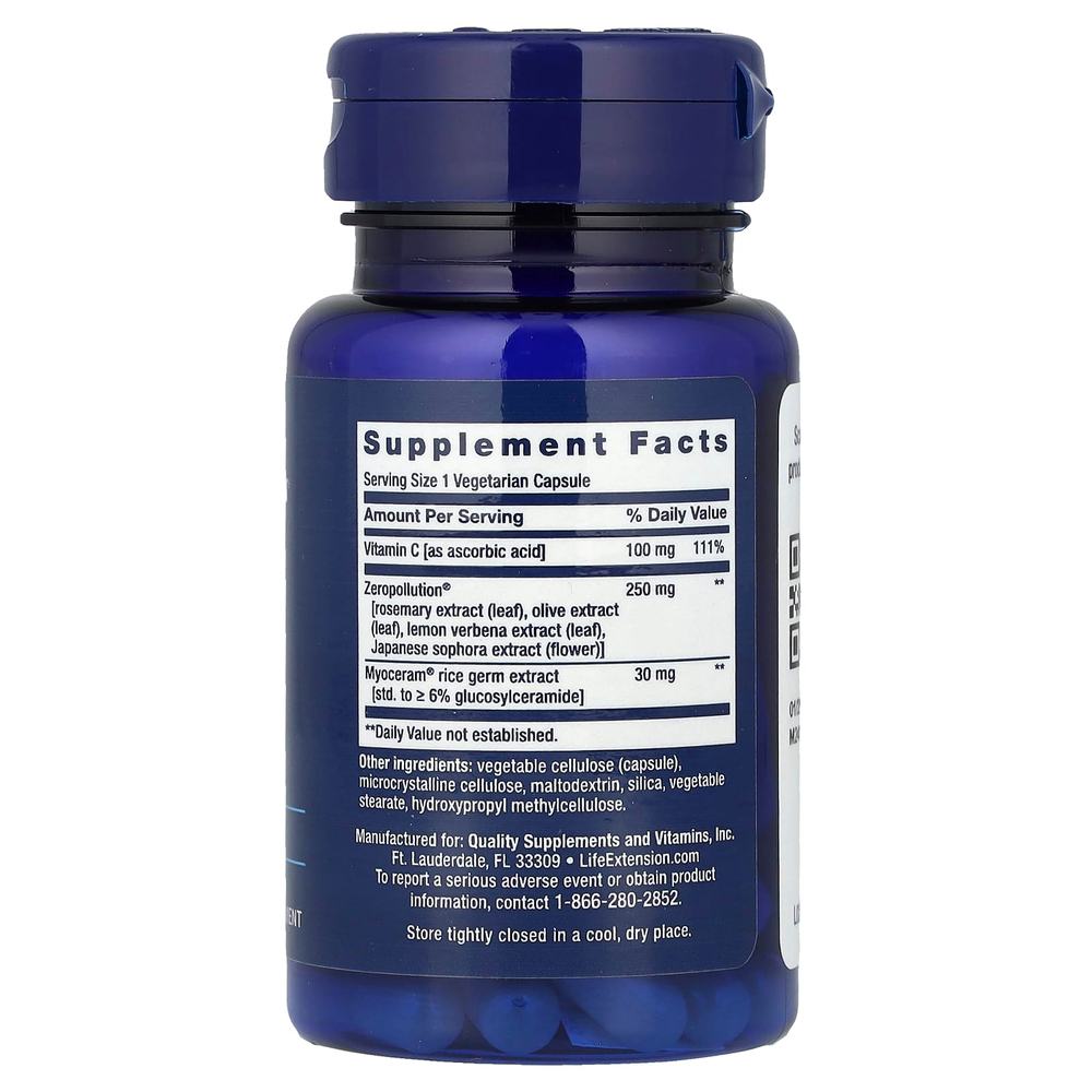 Life Extension, Daily Skin Defense, 30 вегетарианских капсул