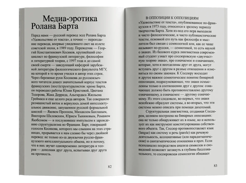 Удовольствие от текста