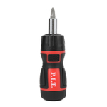 Набор бит с рукояткой P.I.T. ADVANCE HSDR04-0007 (7шт, рукоятка с трещоткой, биты 6 шт., блистер)
