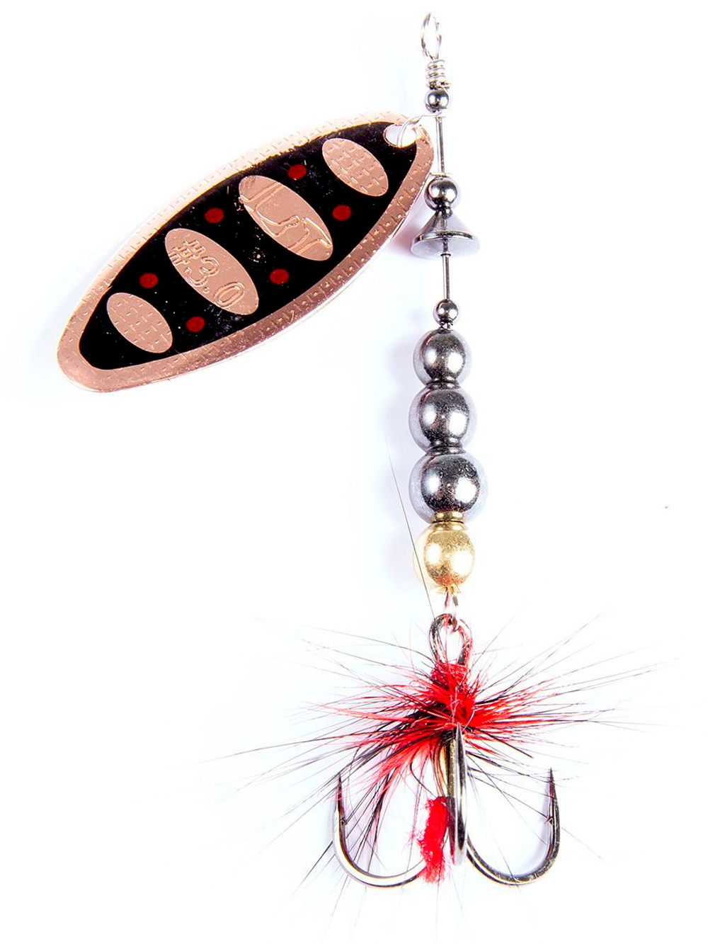 Блесна вращающаяся Lucky John SHELT BLADE 3.0г 010 в блистере