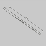 Светильник Technical C101CL-L500-12W3-6K-B