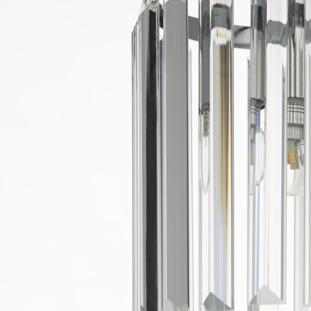 Citilux Инга CL335111 Подвесной хрустальный светильник Хром