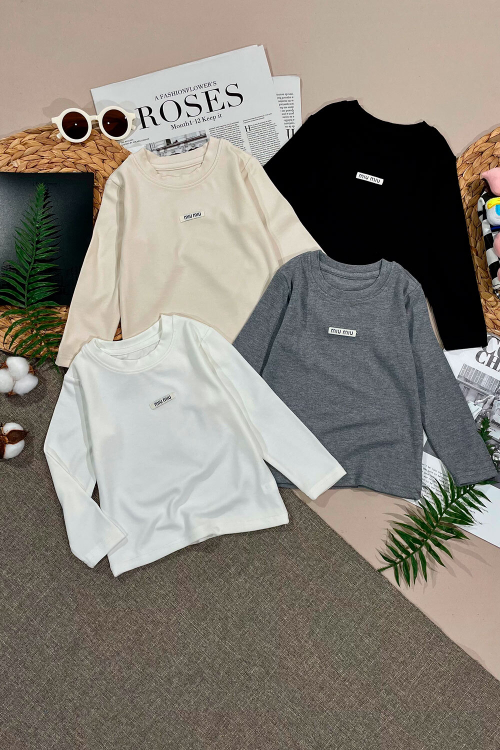 Лонгслив для девочек