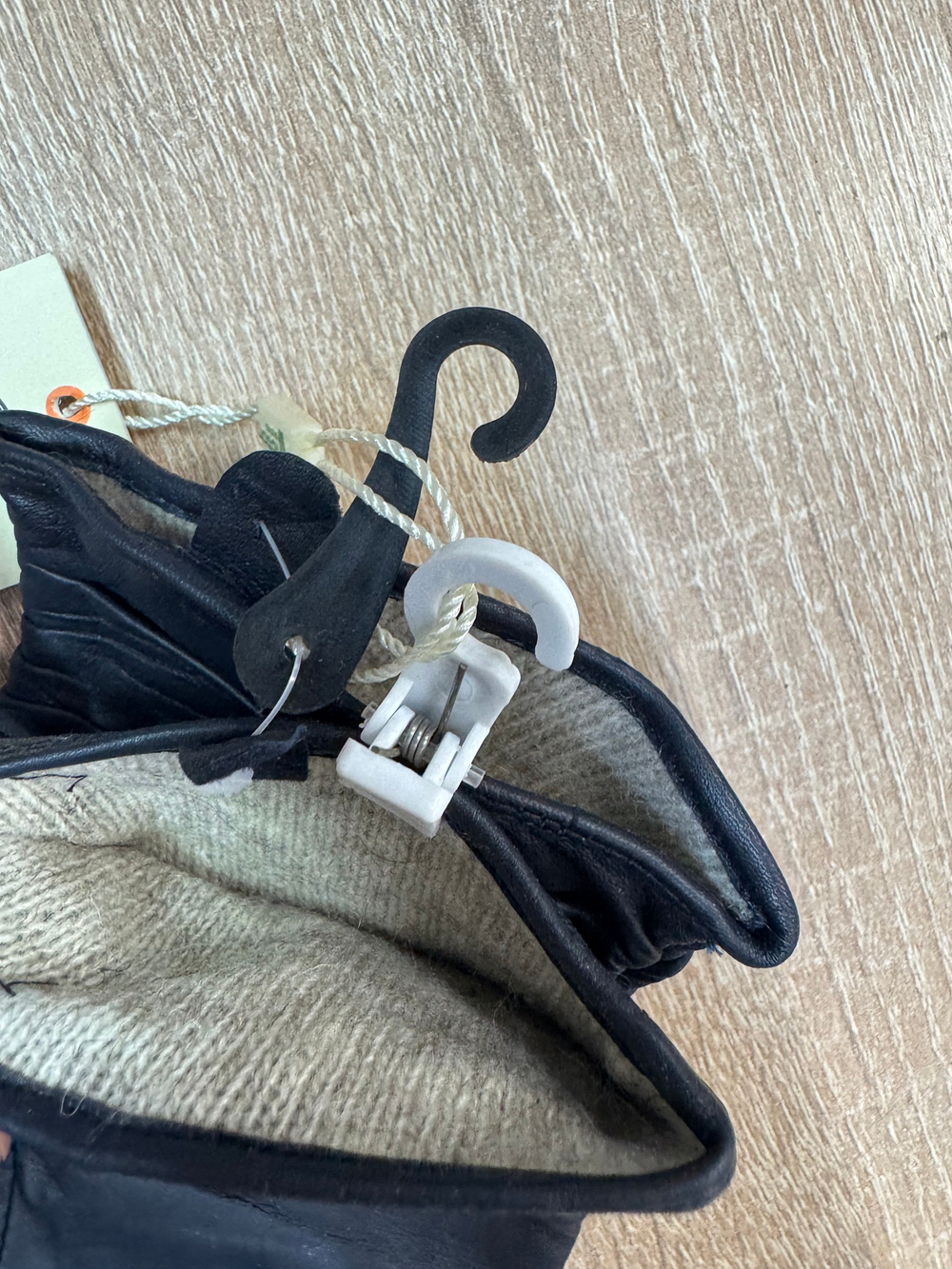 Перчатки.Женские.Кожаные.Люкс качества. Подклад: трикотаж-шерсть. 5 шт в упаковке.