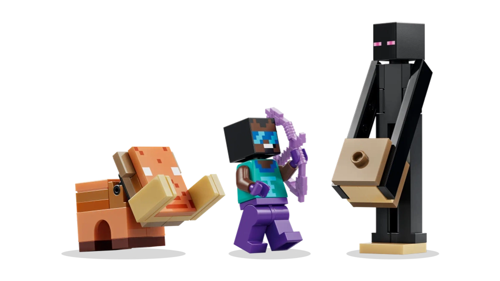 Конструктор LEGO Minecraft 21584 Nether & End Portal Journey