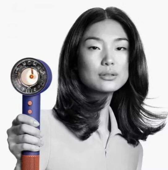 Фен Dyson Supersonic Nural HD16, синий/оранжевый (Vinca blue/Topaz orange) EU