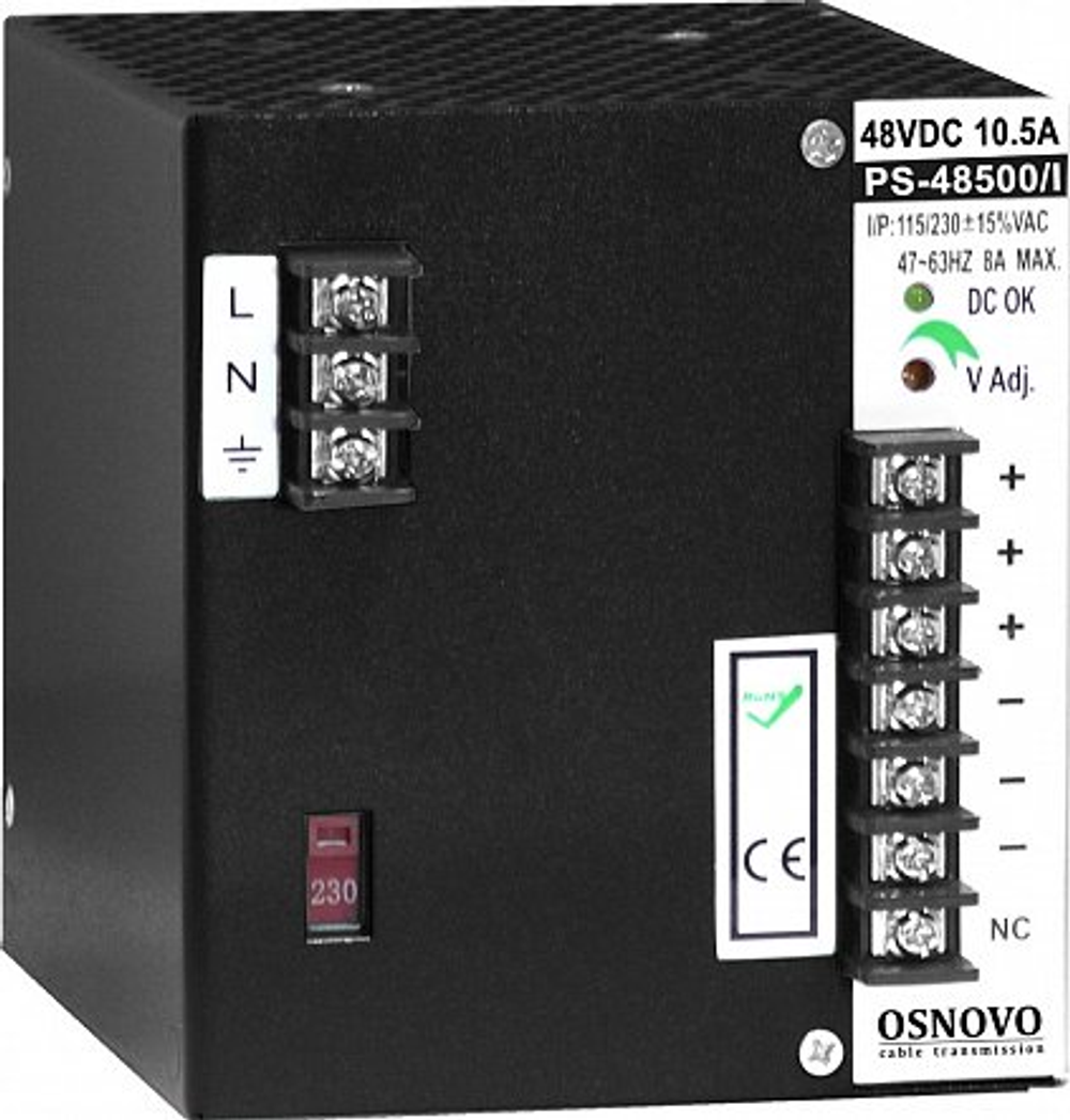 Блок питания  OSNOVO PS-48500/I