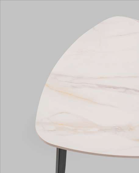 Журнальный столик Alara светлая керамика