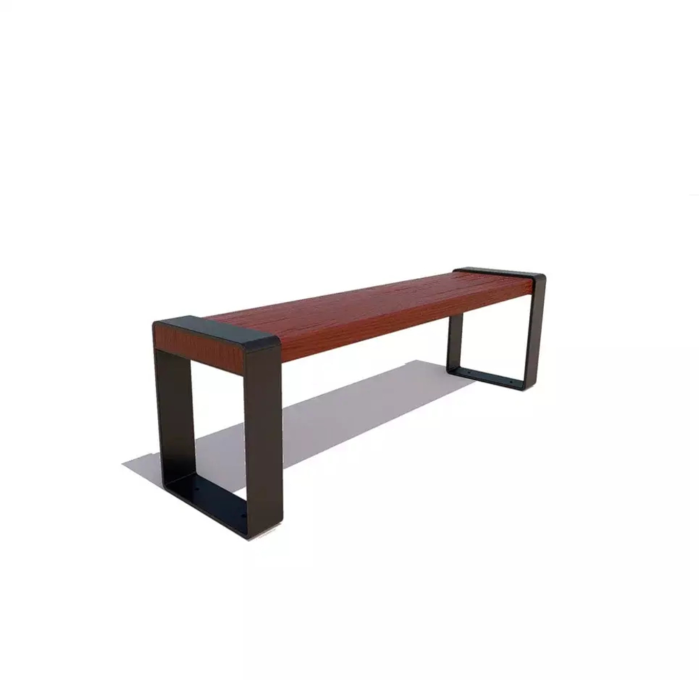 Скамейка «Ульяновск» сосна 2,0м, махагон