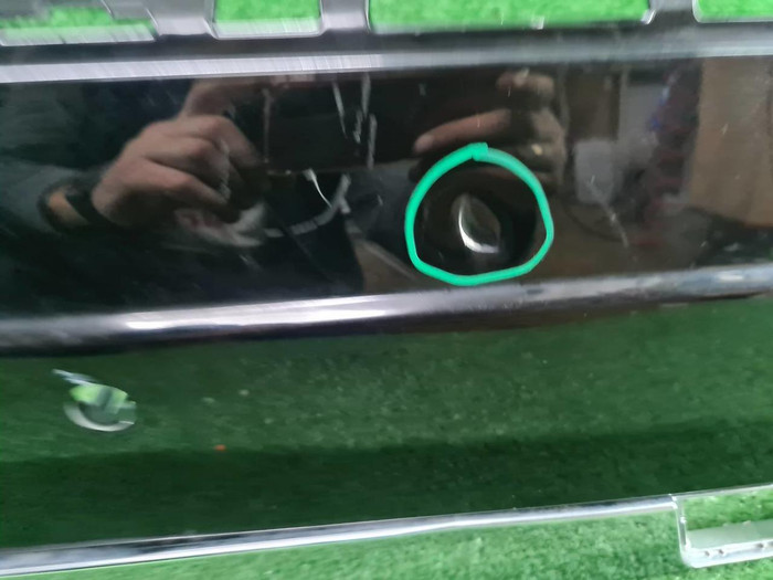 Бампер задний Mercedes GLS X166 (2015-2019)