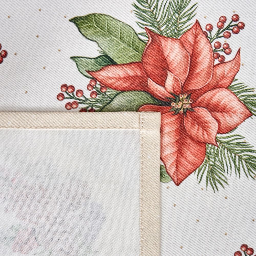 НАБОР САЛФЕТОК ИЗ 2-Х ШТ "CELEBRATION",40Х40СМ, 100% ХЛОПОК,БЕЖЕВЫЙ,ТВИЛ, ГОРОХ