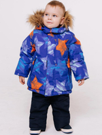 Комплект зимний для мальчика "Рой" оранжевый р.98-56 (Batik)