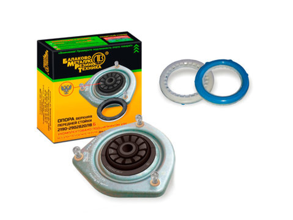 Опора верх перед стойки 2190-2902820/ 6 Гранта БМРТ (БЕЗ  ЭУР) в сборе с подшипник БМРТ 16922