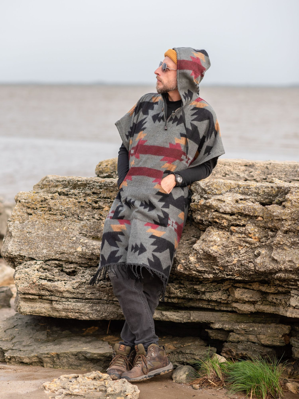 Пончо мужское BIG