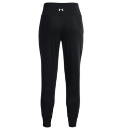 Женские теннисные брюки Under Armour Women's Meridian Joggers - black/metalic silver