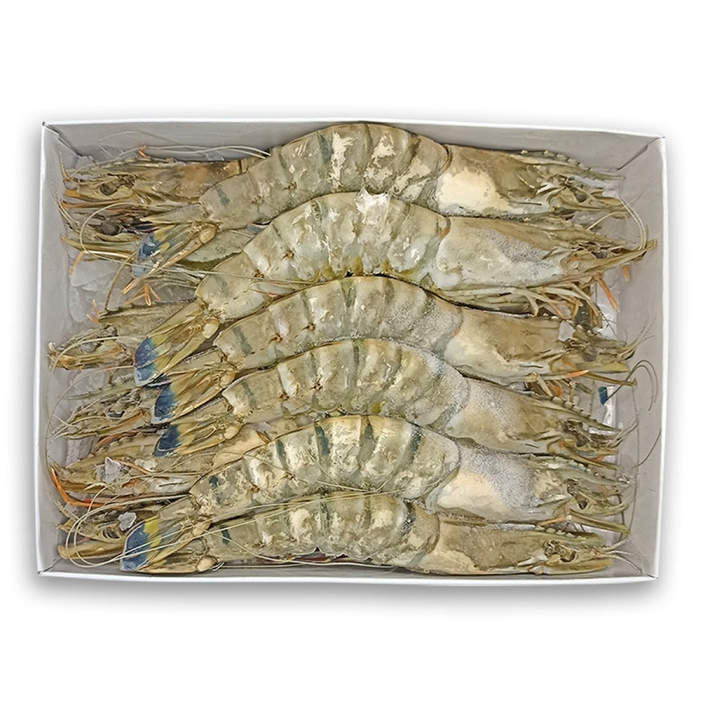 Креветки тиг с/м с/г 8/12, 1 кг