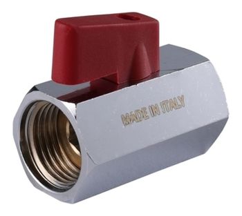 Кран шаровой мини, муфтовый 1/2"