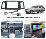 Магнитола для Jeep Grand Cherokee 2004-2007 - Carmedia SF-9253 IPS, Android 10, 8 ядер (TS18), 4G SIM-слот