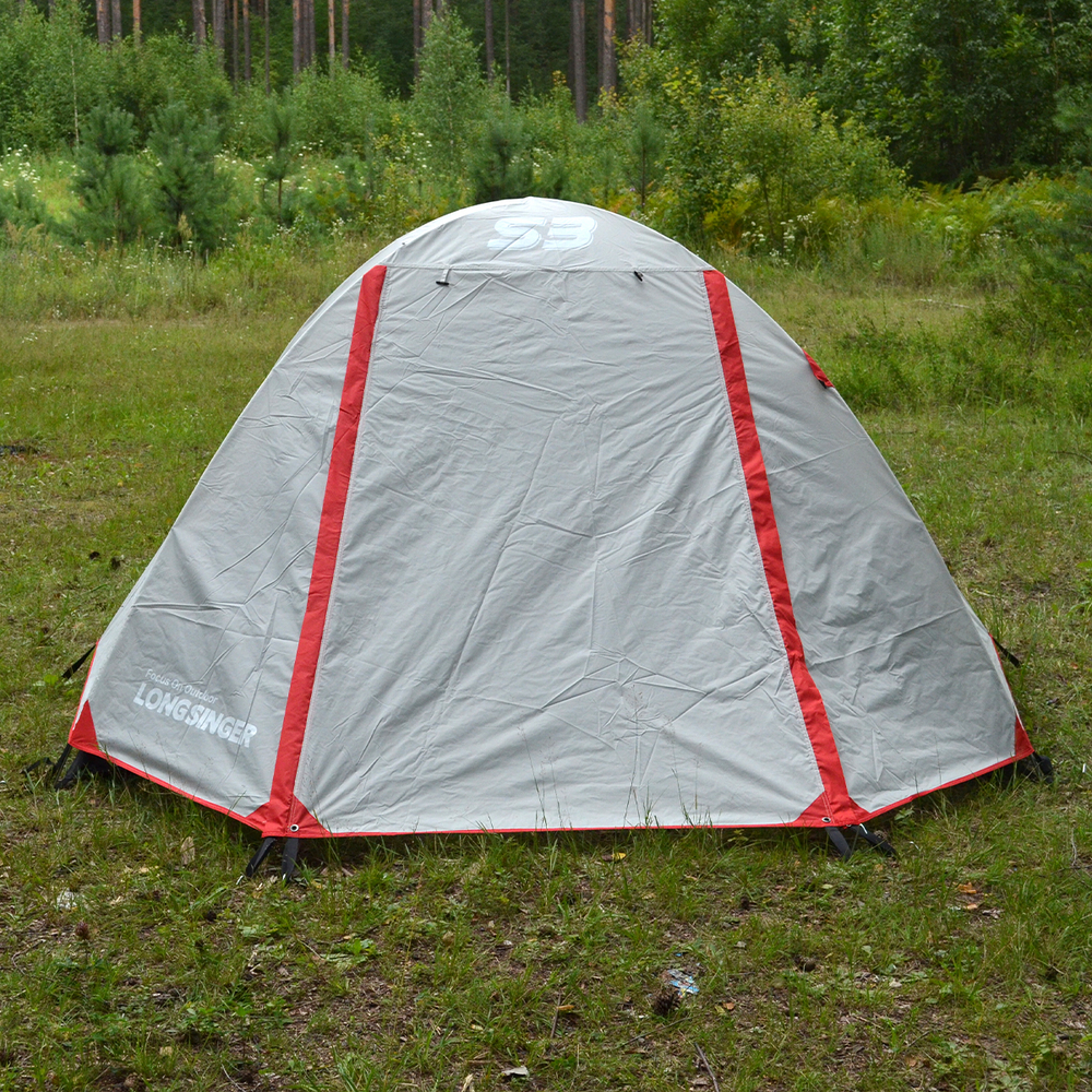 Палатка 3-местная трекинговая Prival LongSinger S3, голубой