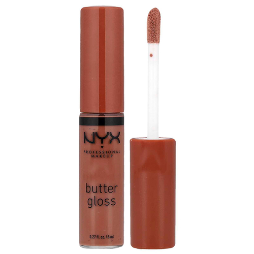 NYX Professional Makeup, Butter Gloss, блеск для губ, оттенок 46 ириска, 8 мл (0,27 жидк. унции)