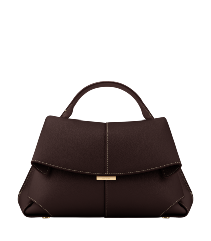 Сумка Polene Mokki EDITION TEXTURED EBONY