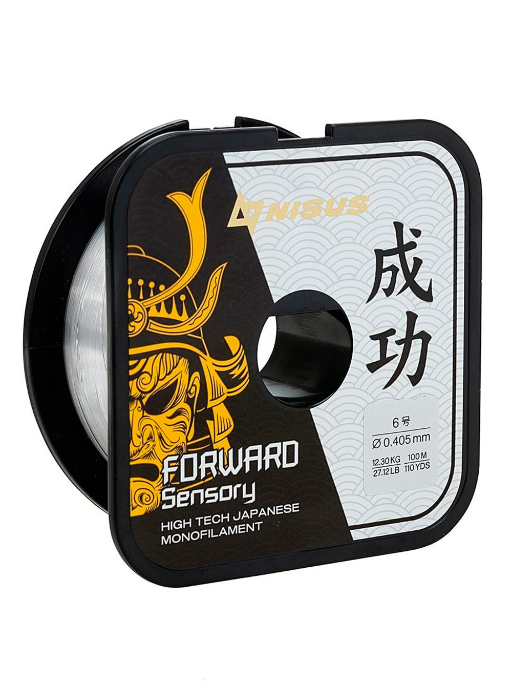 Леска для рыбалки Nisus FORWARD Sensory Nylon Transparent 0,261mm/100m (N-FS-0261-100)