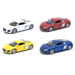 Модель ин. мет. 4.75" "Audi 2016 R8 coupe v10" открыв. двери ШБ (Kinsmart)