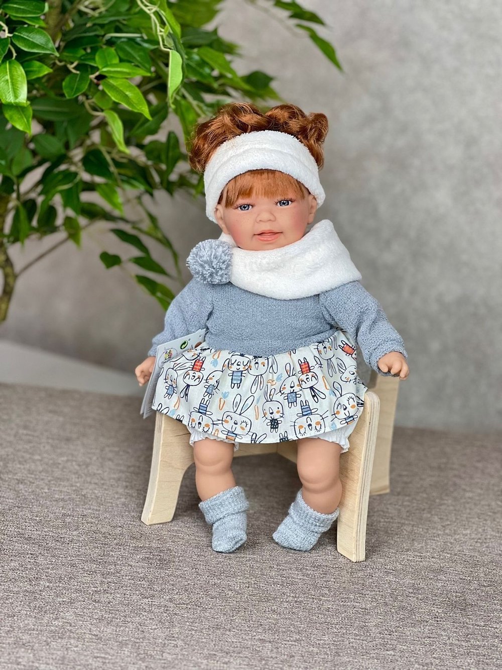 Кукла Nines 40см Susi мягконабивная, (5120K)