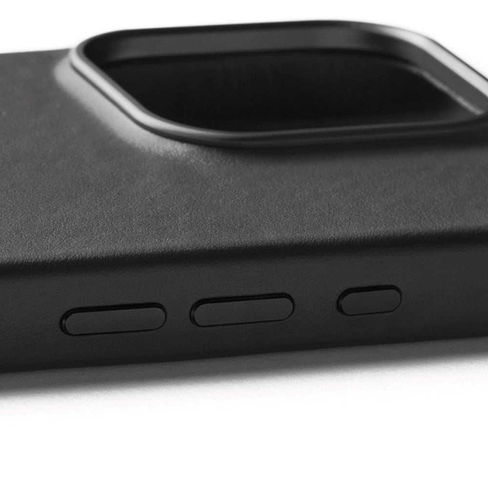 Чехол Mujjo Leather Case Apple iPhone 16 Pro Magsafe (black)