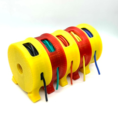 Самонаборной органайзер для проводов (STL-файлы для 3D-печати)