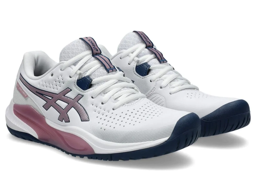 Женские Кроссовки теннисные Asics Gel-Challenger 15 - white/taro purple