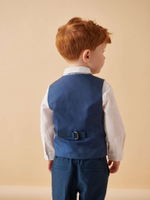 Комплект из четырех предметов для мальчика Next 633-577, Темно-синий, Белый