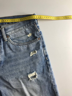 Шорты H&M с порезами, маркировка 32, визуально 38 размер