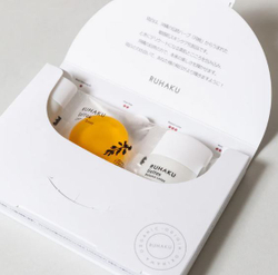 Мини-набор уходовой органической косметики RUHAKU Trial Set