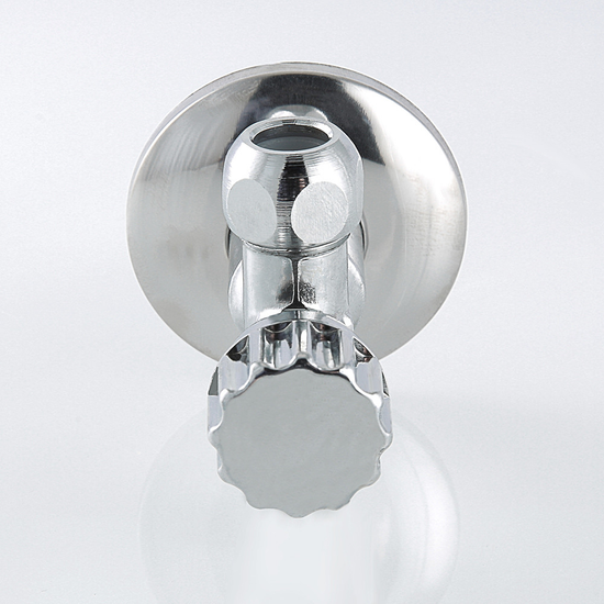 Кран шаровой угловой для смесителя Valtec VT.281.N.0410 1/2"хМ10