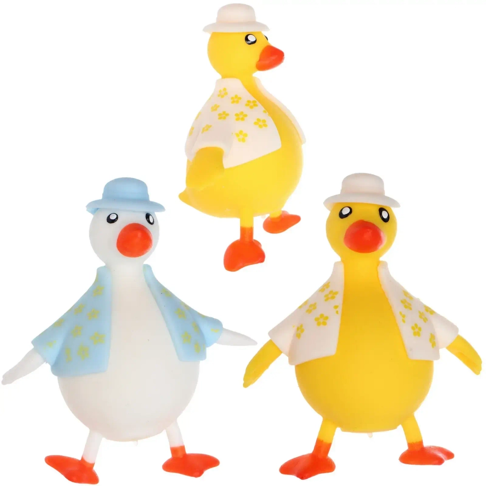 Игрушка «Гусь», 10 см, сквиш, микс